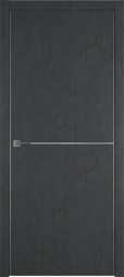 Дверь ВФД Urban 1 Jet Loft Silver Mould/SE