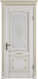 Дверь ВФД Vesta Bianco Classic PG Art Cloud